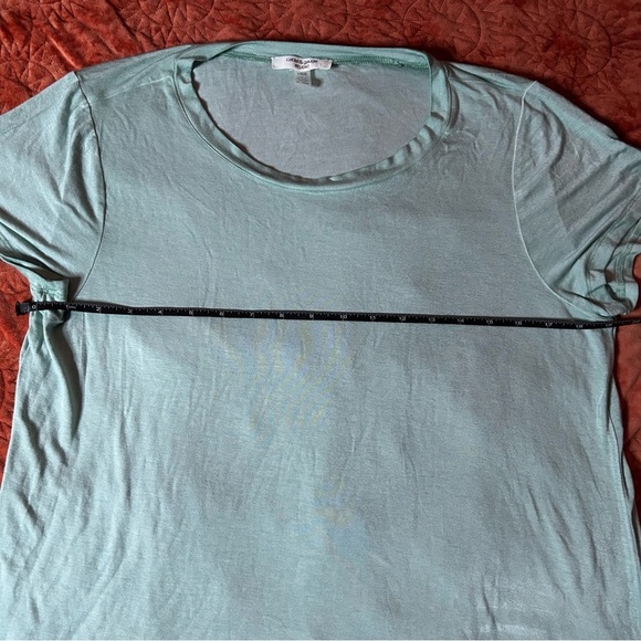 Cable & Gauge (studio) Relaxed Light Green Short Sleeve Tee - Picture 5 of 6